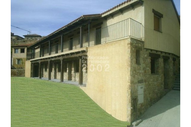 Casa rural Atienza (Vigas hormigon  imitacion madera)